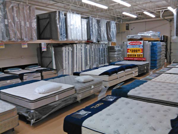 mattress sale display ideas