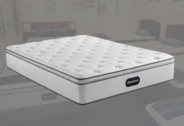 beautyrest br800 plush pillowtop mattress