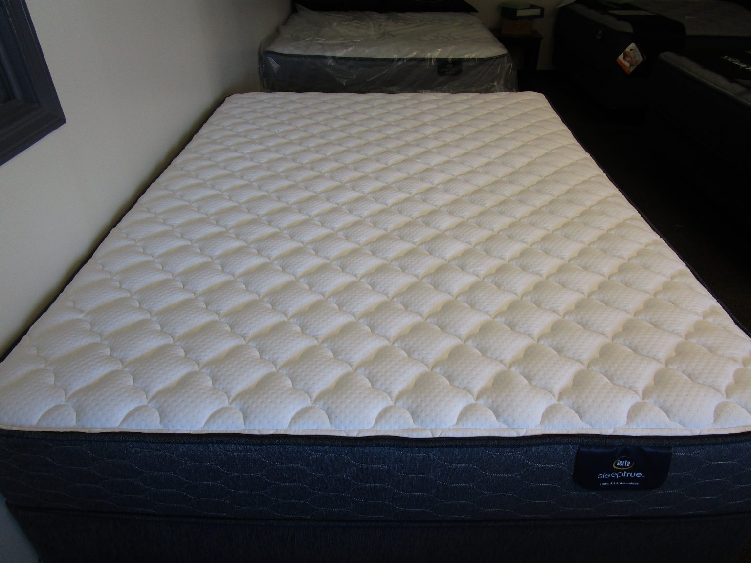 serta luxury knit down alternative mattress pad